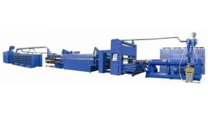 Wholesale Plastic Valve Bag Making Machine , PP Woven Bag Flat Yarn Extrusion Line from china suppliers