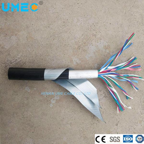 PE Sheath Multiconductor Railway Signaling Cables Double Steel Tape Armoured