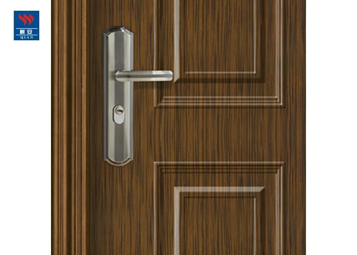 Fireproof Single Exterior Security Steel Door