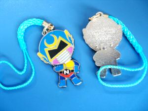 Wholesale Fashion Brass / Zinc alloy cell phone strap charm accessories with blue strap from china suppliers