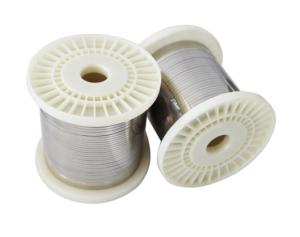 Wholesale Bright Annealed Soft Nichrome Alloy Cr30Ni70 Tophet 30 Heating Resistance Flat Wire from china suppliers