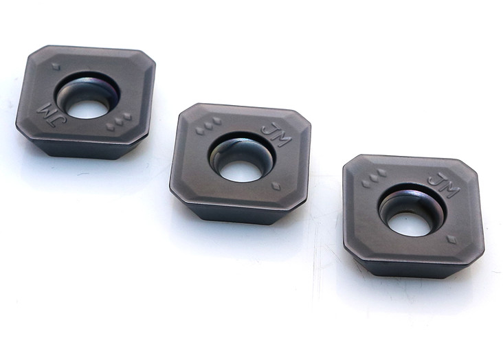 High Toughness Indexable Carbide Inserts SEMT13T3AGSN Impact Resistance