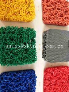 Wholesale PVC Coil Outdoor Non - Slip Rubber Mats Double Colorful PVC Mat For Swimming Pool from china suppliers