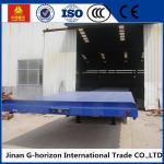 Double Axles 20ft 40ft Flat Bed Semi Trailer 2 axles container semi truck