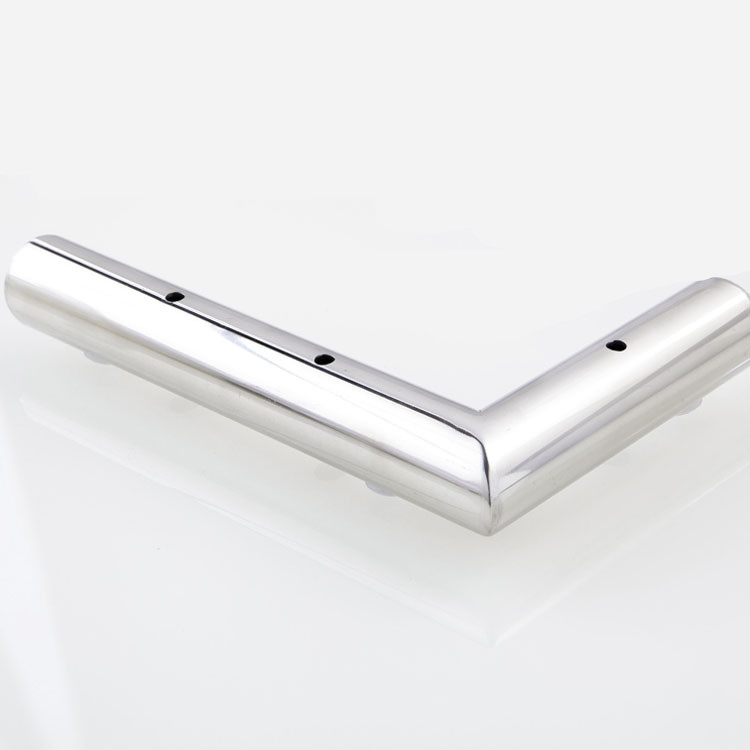 Modern Design Brushed Metal Sofa Legs L Shape Stainless Steel Furniture Leg