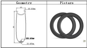 Wholesale hot sale light weight only 660g 700C 88MM carbon racing bike Clincher rim width 25mm wheel from china suppliers