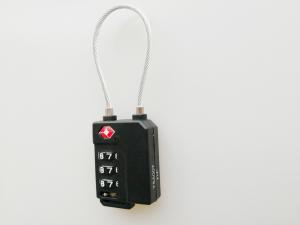 Wholesale Security TSA Cable Lock 35.1g Length Changed For Travel Bag SGS Certified from china suppliers