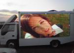 Outdoor P10 Truck Mounted LED Screen 7500nits , Full Color LED Advertising Truck