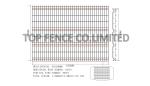 3D wire mesh fence panels