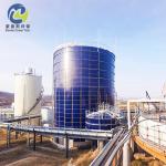 Modular Design Glass Fused Bolted Steel Tanks For Industrial Waste Oil Storage