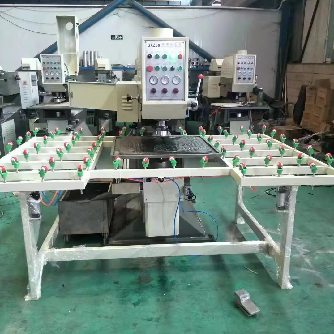 Long-service-life Automatic Glass Drilling Machine, Equipped With Core PLC And Motor Components.