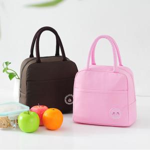 Wholesale Adult 600D Polyester Aluminium Foil Thermal Tote Lunch Bag from china suppliers