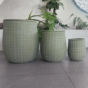 Wholesale Frost Resistant Fiber Cement Pot For Warmer Camping Burners And Charcoal from china suppliers
