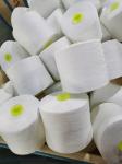 Raw White 40S/3 TFO Spun Polyester Thread SZ Twist For Sewing