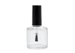 7.5ml Square Clear Glass Cosmetic Bottles For Nail Polish