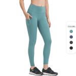 Women Buttery Soft Yoga Leggings With Drop In Side Pockets Gym Fitness Tights
