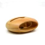 Durable Amplifier Wooden Mobile Phone Speaker with Pen Holding Hole