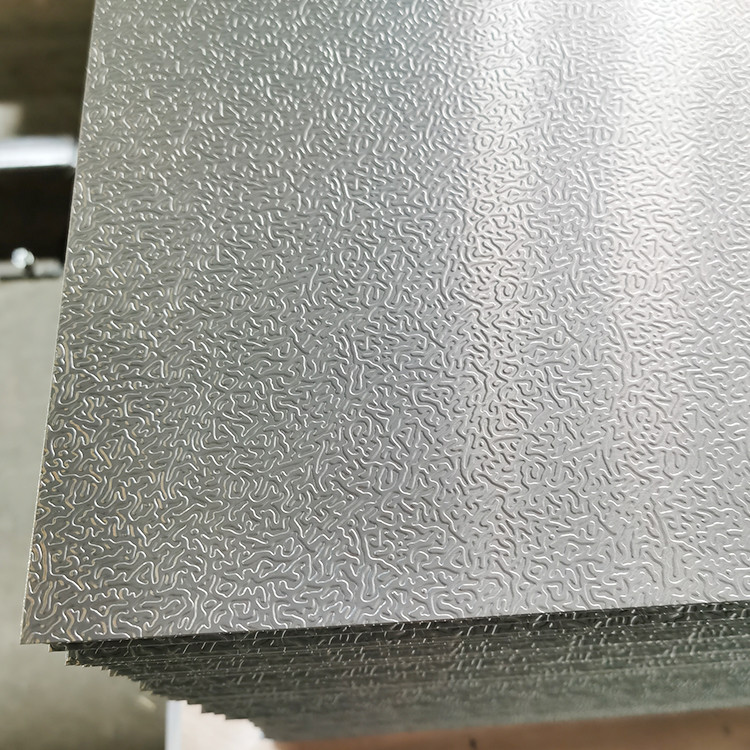 Stucco Aluminum 0.3-0.8 Mm Orange Peel Embossed Sheet 1000 Series