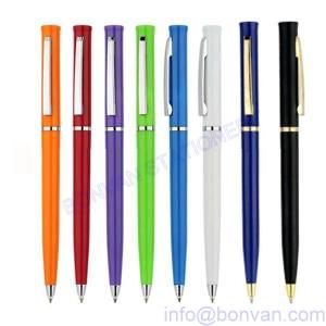 Wholesale twist plastic ball pen,twist advertising pen,slim style twist promotional pen from china suppliers