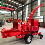 Farm Garden Use Wood Tree Branch Waste Leaves Chipping Machine 12 Months