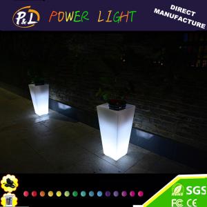 Wholesale Wedding Party Decoration Event Furniture LED Plastic Pot from china suppliers