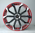 18 19 20 21 22inch red machined face 2-piece forged wheel rims for X5 X6