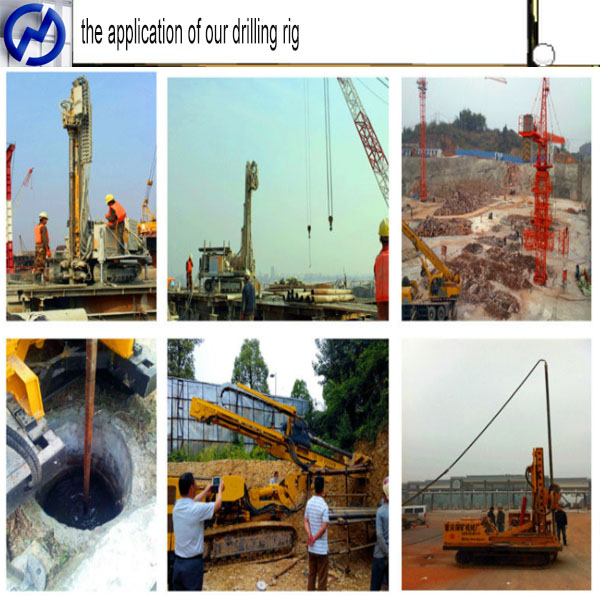 China Supplier Diesel Engine Diamond Bit Soil Testing Drilling Rig