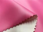 Fuschia Color Swimwear Garment Leather Fabric Anti - Mildew Eco Friendly