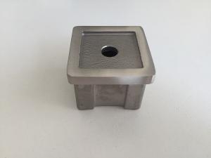 Wholesale Square Stainless Steel Threaded Pipe Cap 40×40mm With Corrosion Protection from china suppliers