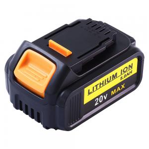 Wholesale 6.0Ah Replace for Dewalt 20V Battery for Dewalt 20 Volt DCB200 DCB201 DCB203 DCB204 DCB205 DCB207 Cordless Power Tools from china suppliers