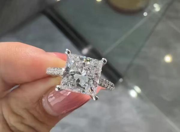 Lab Made Diamond Jewelry Princess Lab Grown Diamonds Jewlery Diamond Rings Stud