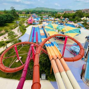 Wholesale Aqua Loop Speed Water Slide Fiberglass Body Slide for Theme Park Playground from china suppliers