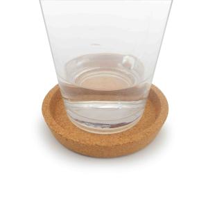 Wholesale Natural Cork Coasters With Rim Bottom Base for Glass Coffee Cup from china suppliers