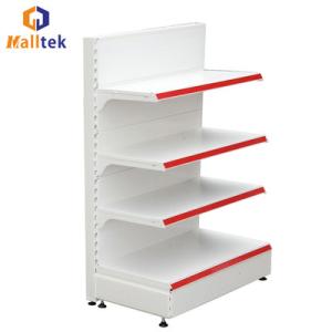 Wholesale Hot Selling Metal White Customized Display Supermarket Shelf Rack from china suppliers