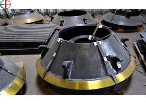 Wholesale Mn18Cr2 Cone Crusher Spare Parts Mantle and Concave High Mn Crusher Wear Castings from china suppliers