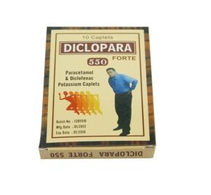 Wholesale Diclofenac+Paracetamol Tablets 550mg GMP Medicine, BP/USP/CP Standard from china suppliers