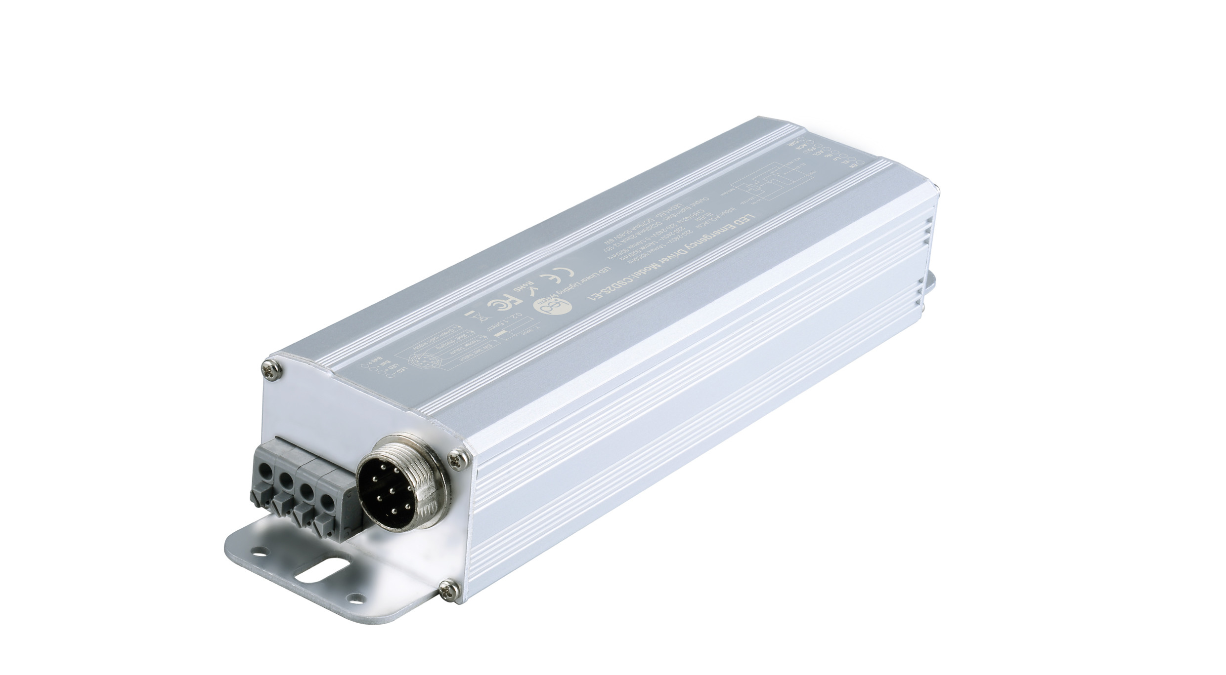 1.2M 6000K 95CRI LED Linear Trunking System With Emergency Battery