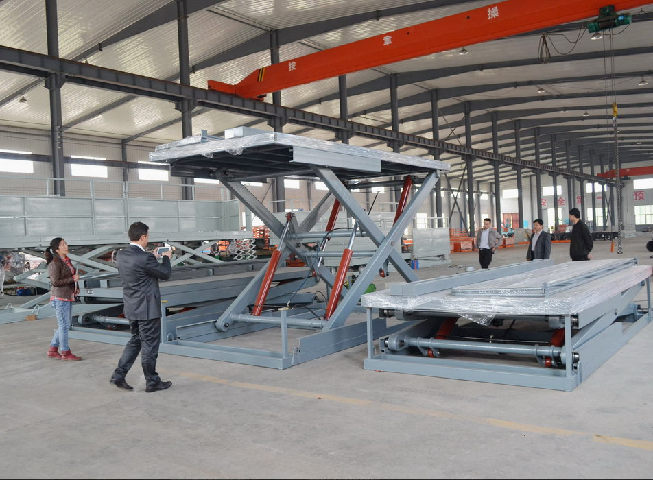 CE Certified Hydraulic System Underground Car Parking Lift Hydraulic Scissor Car Lift