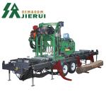Woodworking Diesel Portable Horizontal Band Saw Machinery for Wood Cutting House