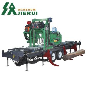 Wholesale 1100mm Max.Working Width Professional Diesel Sawmill for Easy and Portable Wood Cutting from china suppliers