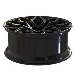 Monoblock 1 Piece Forged Wheels Satin Black 5x120 23 Inch 5x130 For Porsche 991