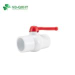Manual Driving Mode UV Protection PVC UPVC Ball Valve 1/2" 2" Inch for Plumbing