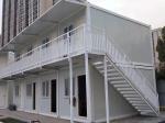 Waterproof Z Folding Container House Galvanized Steel Premade Homes