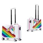 NHL021-6 Nohoo PC children trolley case scooter hard case cartoon luggage 20