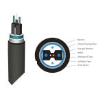 H Type FTTH Optical Fiber Cable GJXFHA Fiber Cables 2F 7MM