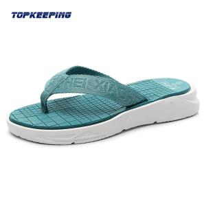 Wholesale Fashion Soft Mens Sports Slippers Men Flip Flop Blue Black Sandal from china suppliers