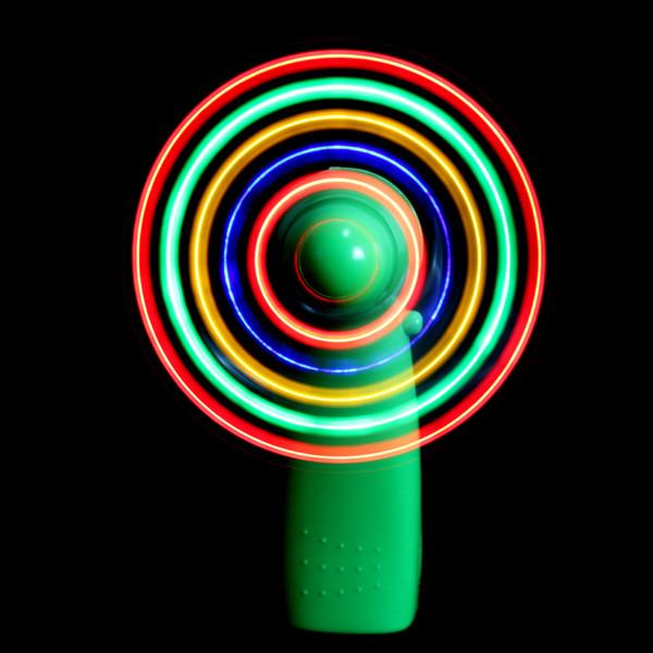 Handheld Mini LED Fan For Concerts, Party, Night Clubs, Music Festivals ,Holiday
