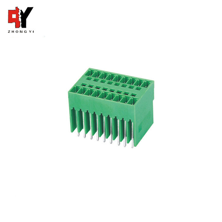 HQ15EDGVH Pcb Pluggable Terminal Block Connector 3.5mm/3.81mm 3-24 Poles