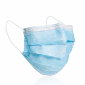 Wholesale Blue And White 3 Ply Disposable Masks For Healthcare , Medical Consumable from china suppliers