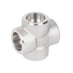 Stainless Steel Cross-Connection Pipe Fitting Forged Manufacturing ASTM A312